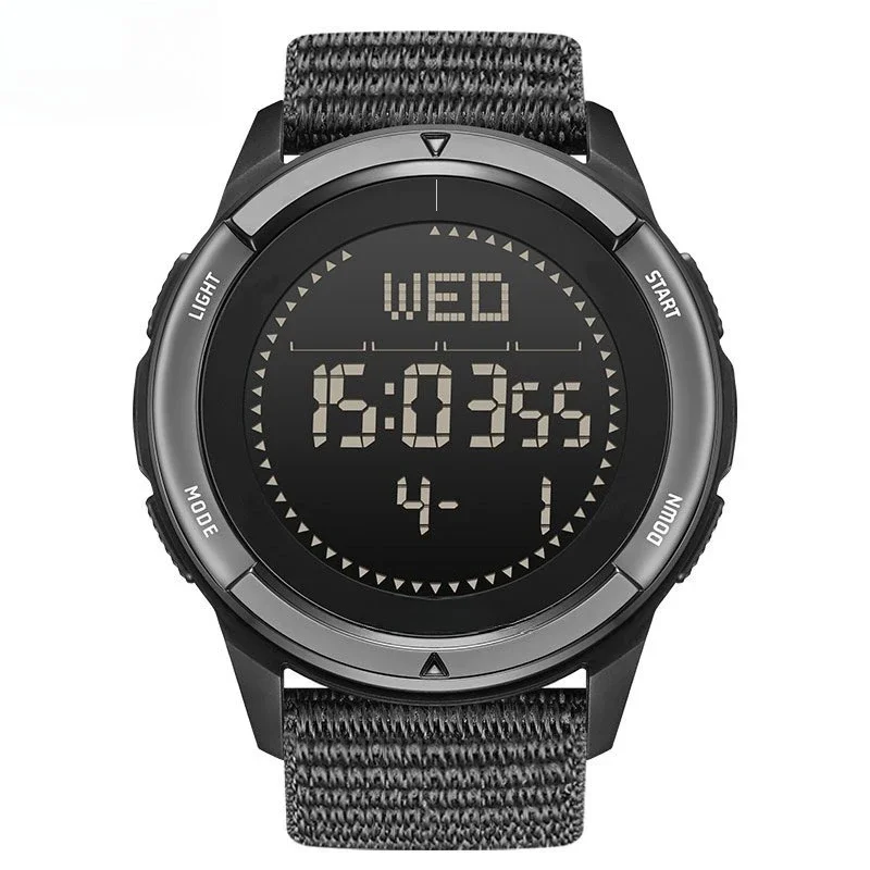 

Outdoor sports watch Mountaineering swimming pedometer metronome, compass student waterproof electronic watch