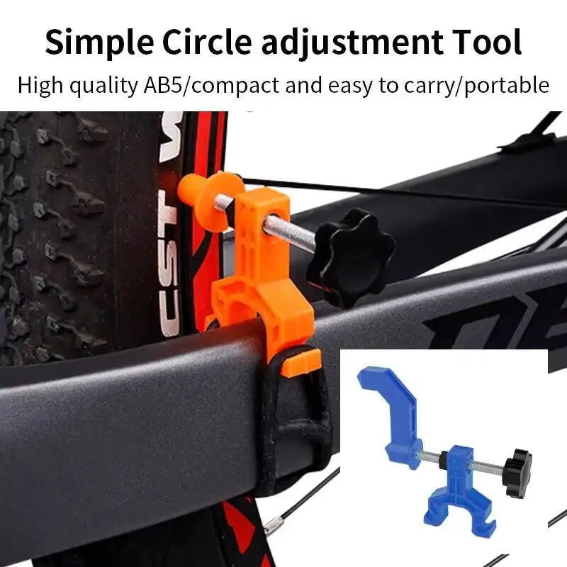 Suporte de Alinhamento de Bicicleta Mini ESLNF |   Ferramenta de ajuste para manutenção de rodas de bicicleta mtb, acessórios profissionais para reparo de ciclismo