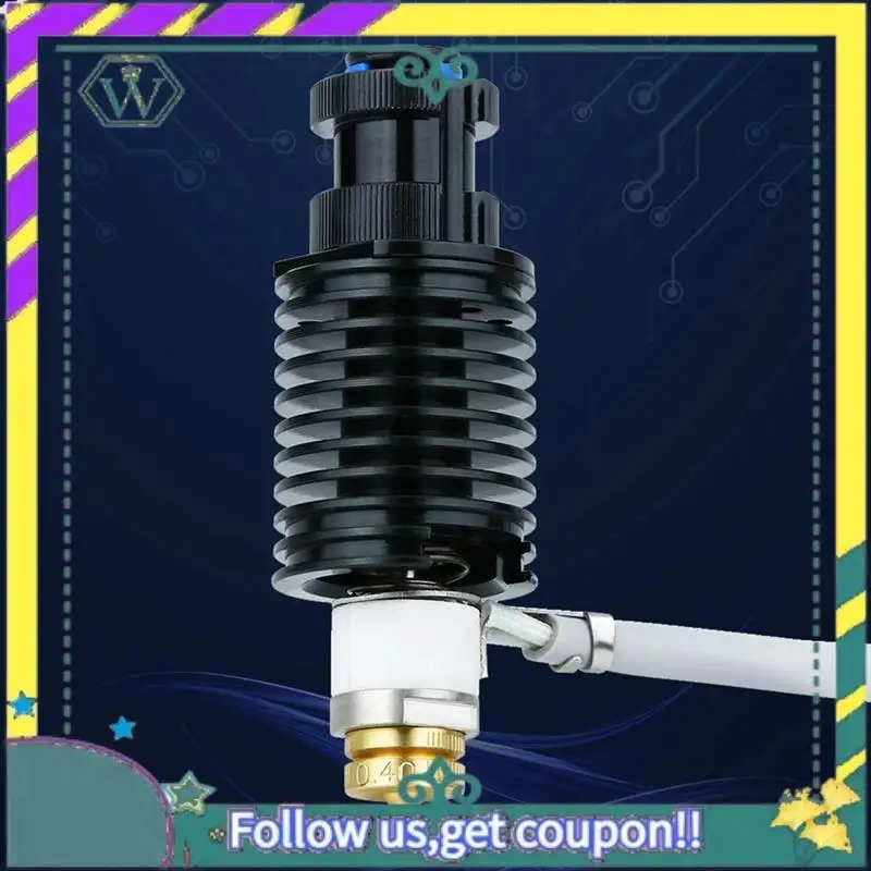 A28Q-For E3D Revo Hotend Kit V6 المبرد النحاس فوهة التدفئة الأساسية 104Nt الثرمستور ل E3D Revo ثلاثية الأبعاد أجزاء الطابعة الوصول #4