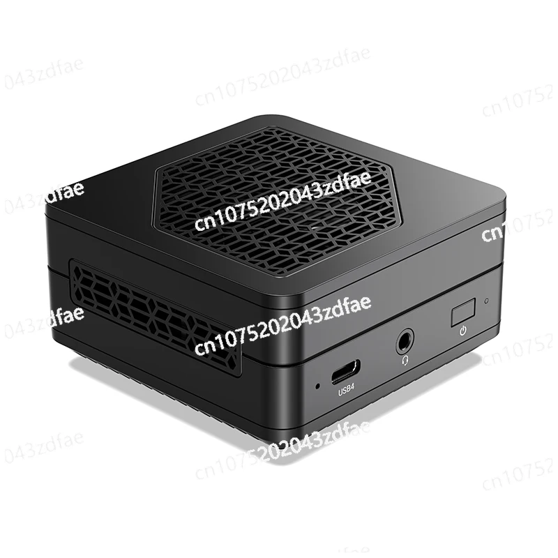 High Quality 8cm N100 mini PC AMD R7 7840U Octa Core Mini Gaming PC RX780M GPU Portable DDR5 Mini PC