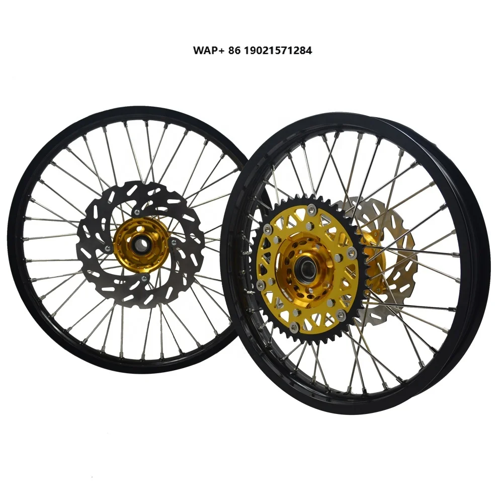 Vintage Super Motard Motorcycle 18'' 19'' 21'' Inch Forged Alloy Wheel for RMZ 450