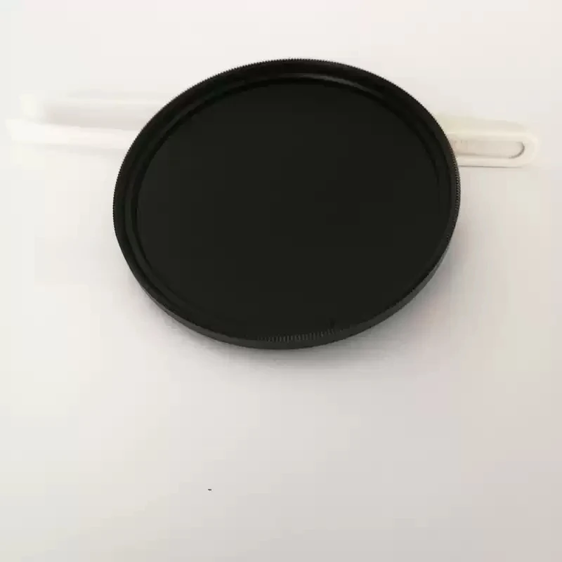 HWB800 IR Pass Filter Black Glass Visible Light Cut-Off Infrared Transmissive Optical Filter Lens