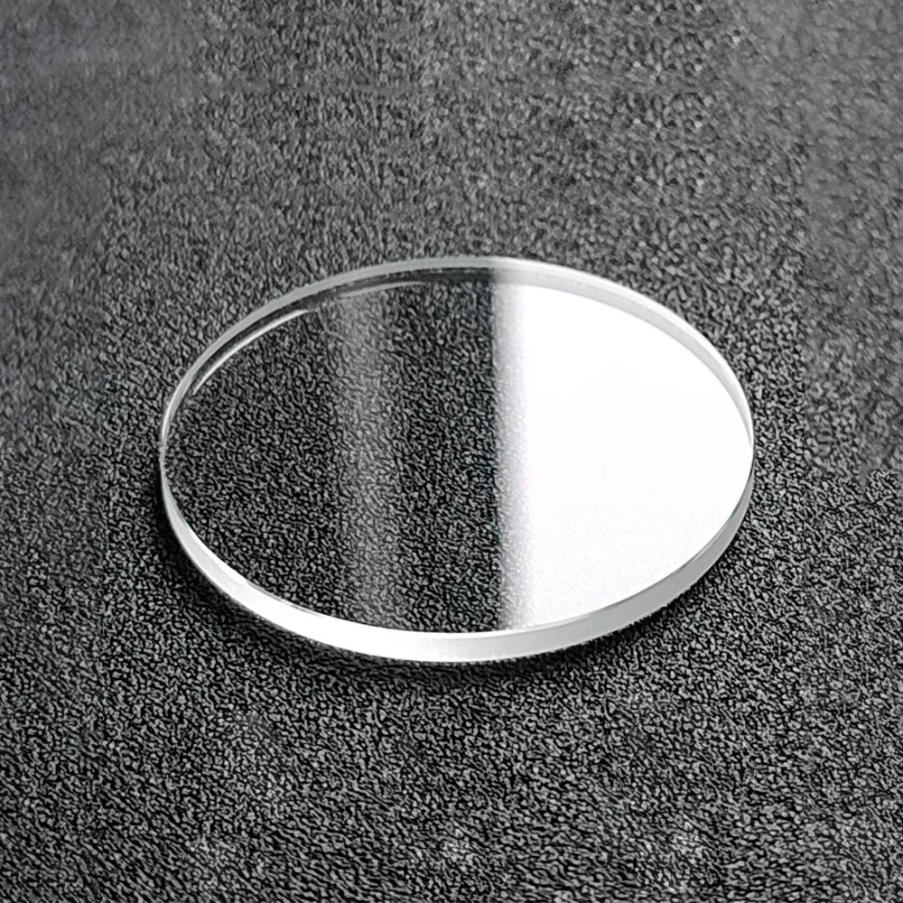 Flat Sapphire Glass Thick 1.0/1.2/1.5/2.0/2.5/3.0 Mm Diameter 24 - 41mm Transparent Crystal Mineral Glass Part for Watch Repair