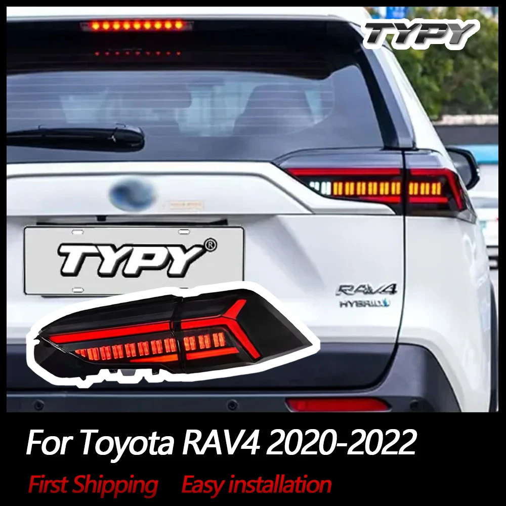 

TYPY Car Lights For Toyota RAV4 Taillight 2020-2022 LED Projetor Tail Lamp Daytime Running Light Automotive Accessories
