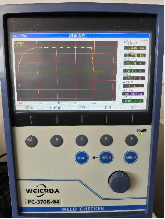 Safe environmentally friendly efficient and easy to operate welding monitoring device/welding inspector/welding detector