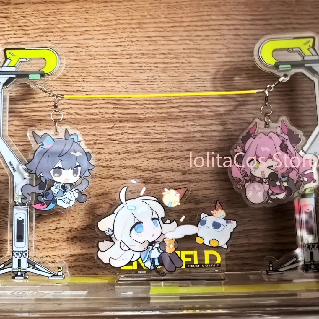 

Arknights:Endfield Yvonne Chenqianyu Perlica Cute Acrylic Stand Q-version Desktop Ornament Room Decor Friend Birthday Gift Xmas