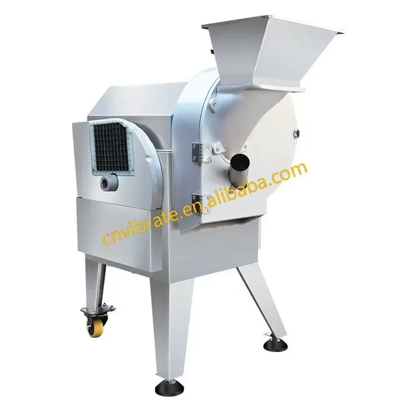 2026 VBJX Industrial Electric Multi Functional Automatic Vegetable Mushroom Potato Garlic Chopper Cutter Slicer Machine