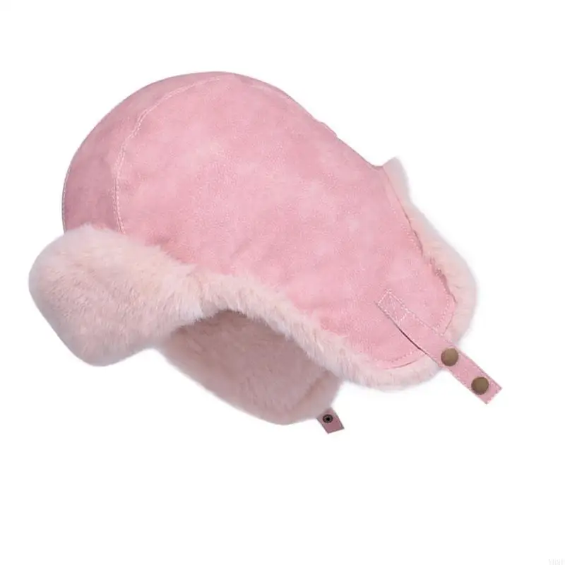 للجنسين قبعة الشتاء تسلق الجبال رئيس يغطي الركاب الحرارية قبعة دافئة لركوب الدراجات المشي لمسافات طويلة والتنقل اليومي Y08E #2