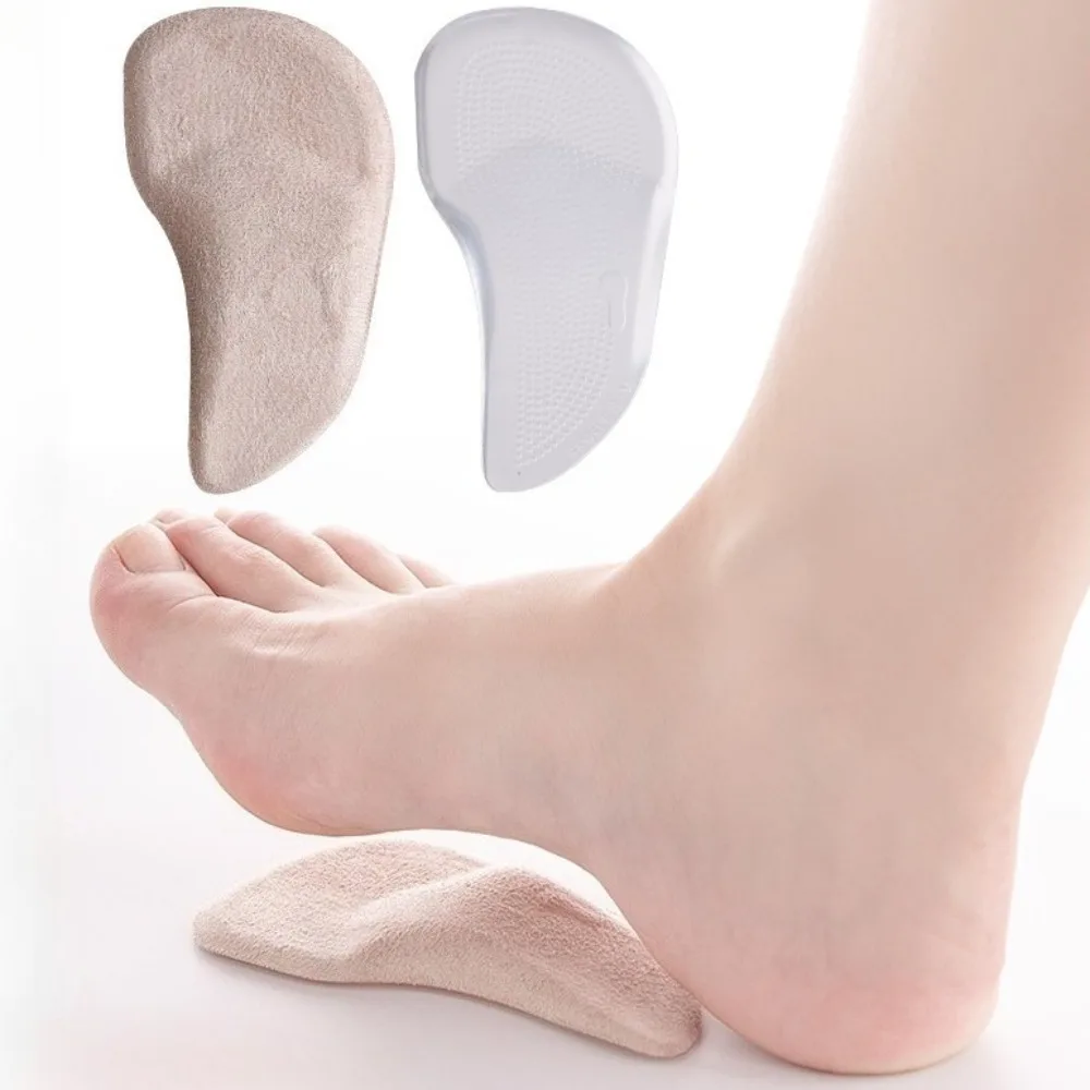 Semelles orthopédiques professionnelles, Support de voûte plantaire, correcteur de pied plat, coussin de chaussure, insertion de coussin orthopédique en Gel de Silicone