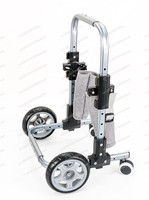 Pet Forelimb Wheelchair, Small Four-wheel Wheelchair, Lightweight for Commuting, Dog Assisted Front Leg Disability