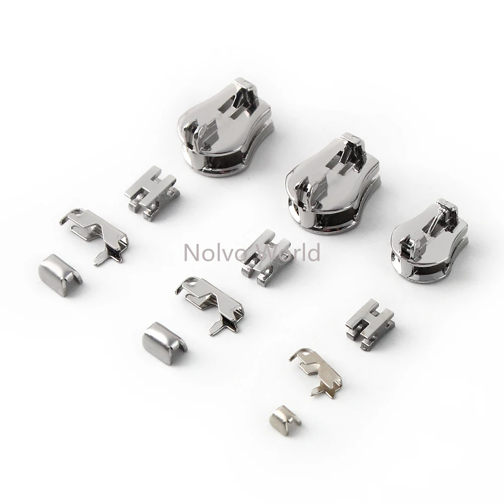 1/3/5Sets Stainless Steel Full Set Metal Repair Lock For Purse Bags Tote Shoulder Strap Hook Base Screw DIY Leather Accessories