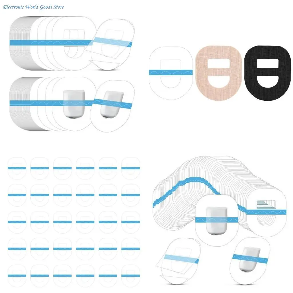 

A3PD 30/50Pcs Adhesive Patches for Omnipod Sports Stickers Covers Waterproof