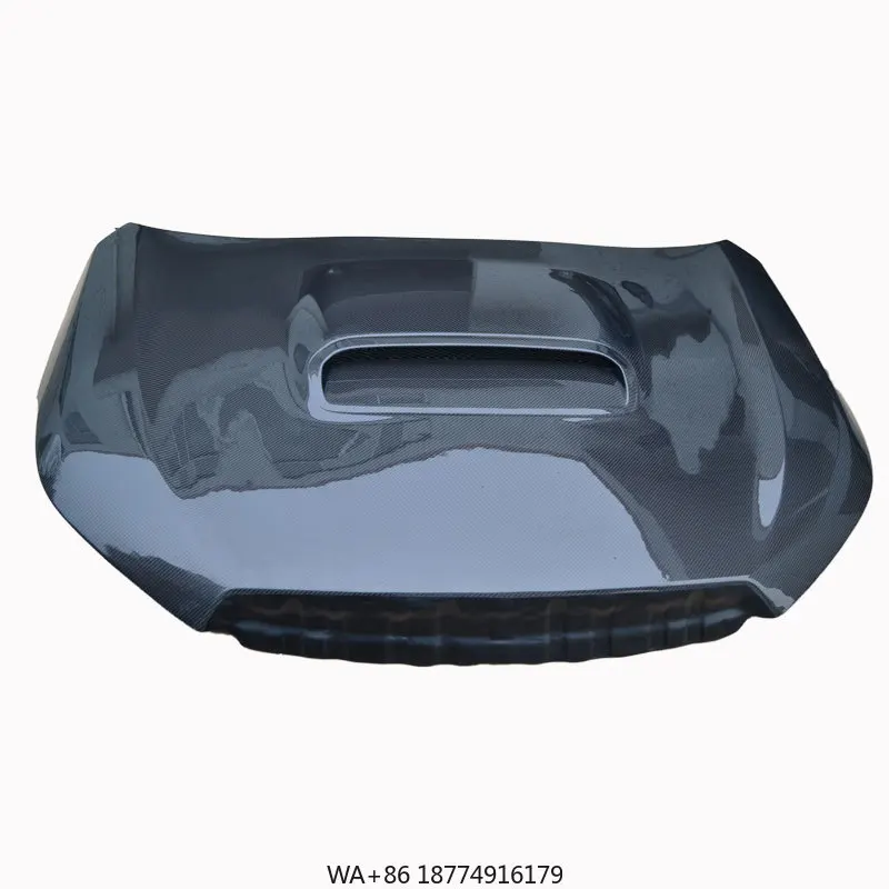 

2013-2018 для Forester STI Style Передний капот Вентилируемая крышка капота из углеродного волокна в новом состоянии и в комплекте зажимы