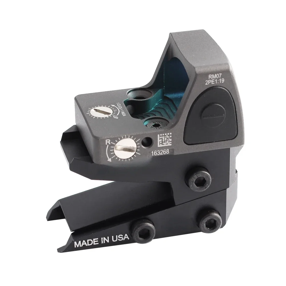 MAGORUI Höhenverstellbarer Slide Red Dot Adapter Riser Sight Mount Passend für T1 T2 /Aimpoint/MRO/RMR/Holosun
