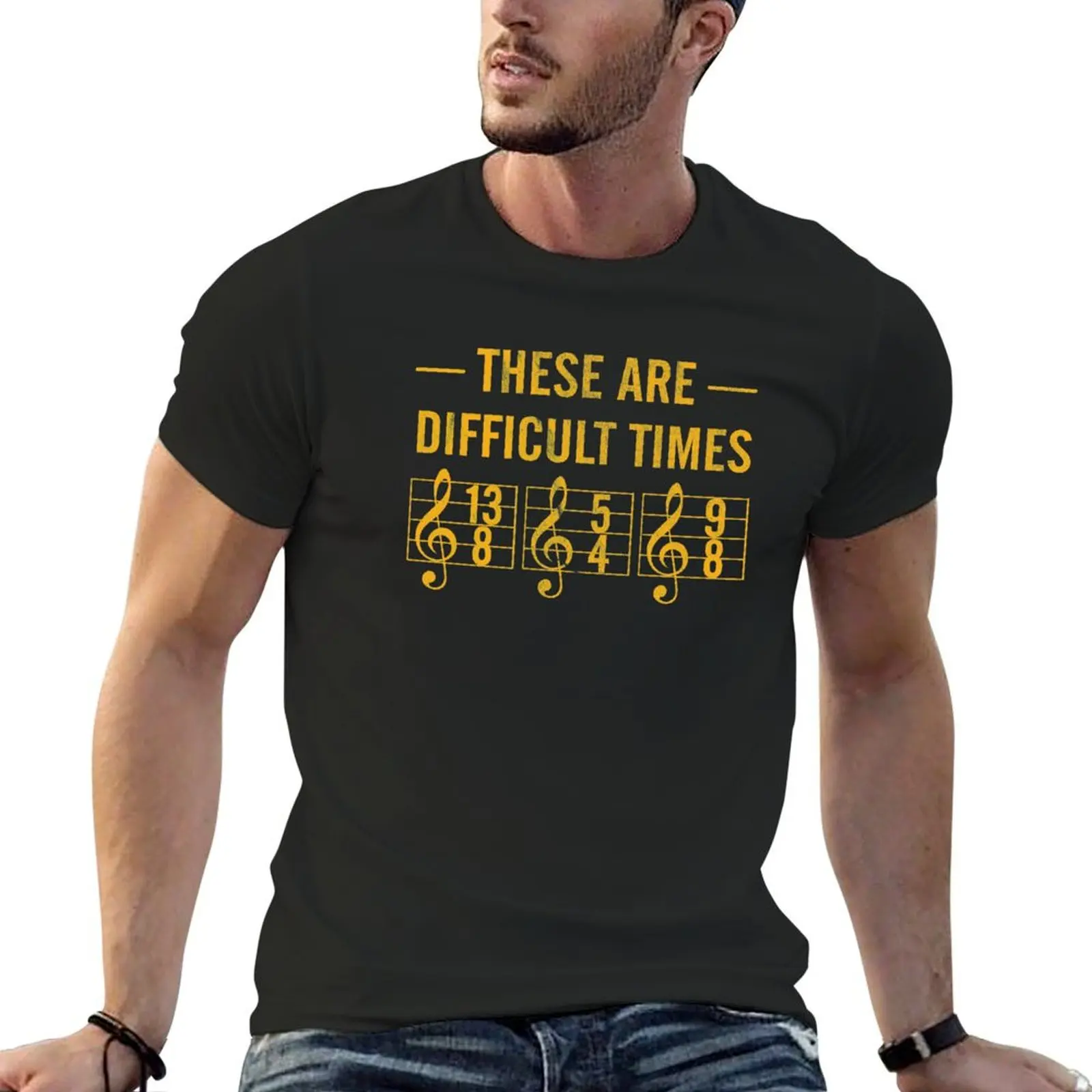 These are difficult times T-Shirt T-Shirt anime clothes Blouse luxury clothes men