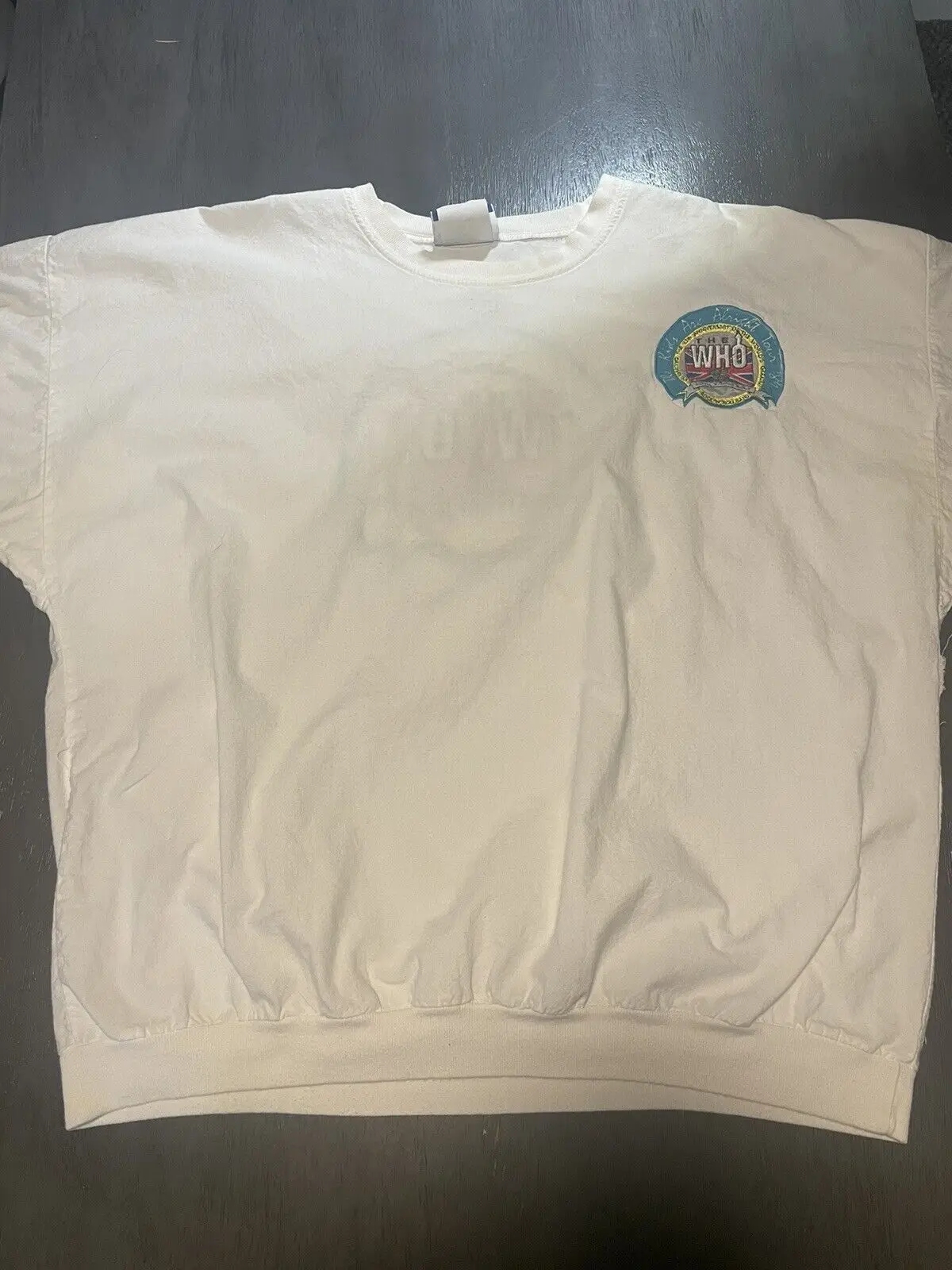 

VINTAGE THE WHO TOUR 1989 T SHIRT KIDS ARE ALRIGHT 25TH ANNIVERSARY XL