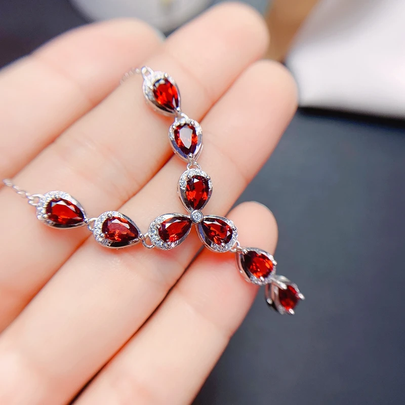 سعر خاص. قلادة من العقيق الطبيعي، فضة عيار 925، ياقوت أسترالي، أزرق فاتح، أوراق جميلة #3