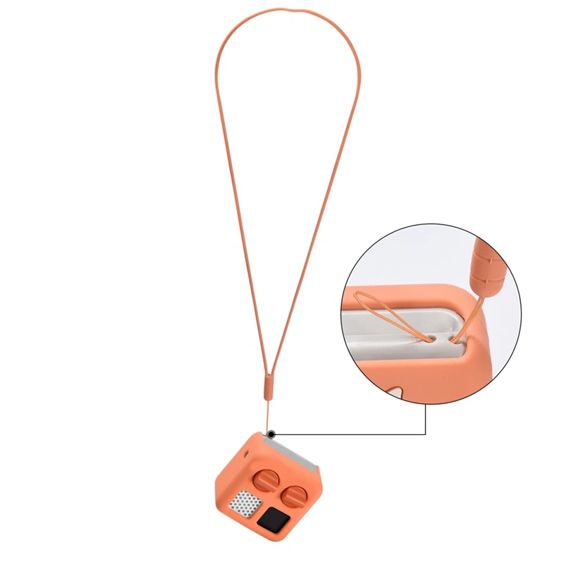 For Yoto Mini Protective Case Kids Audio Player Protective Case Story Machine Protective Cover ,Orange