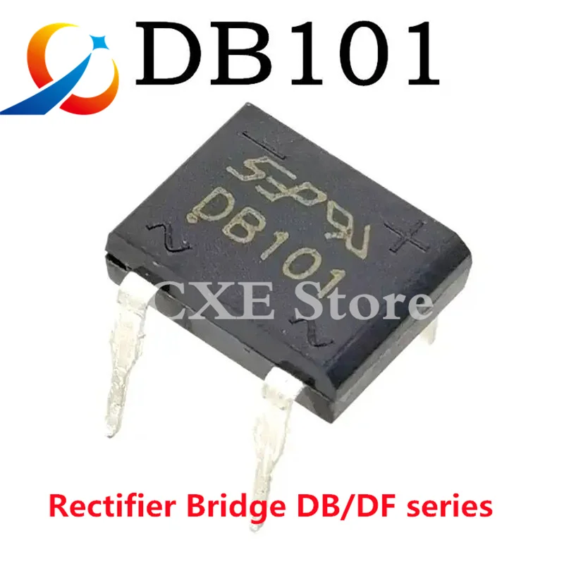 10PCS Sep Rectifier Bridge DB101 DB102 DB105 DB106 DB107 DB207 DB307S Bridge Heap DF02 DF04 DF06 DF10M NEW