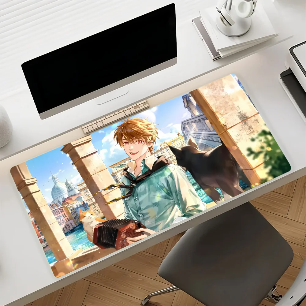 Game T-tears Of T-themis Luke Pearce Mouse Pad Anti Slip Rubber Edge Locked Thickened Laptop Gaming Desk Mat