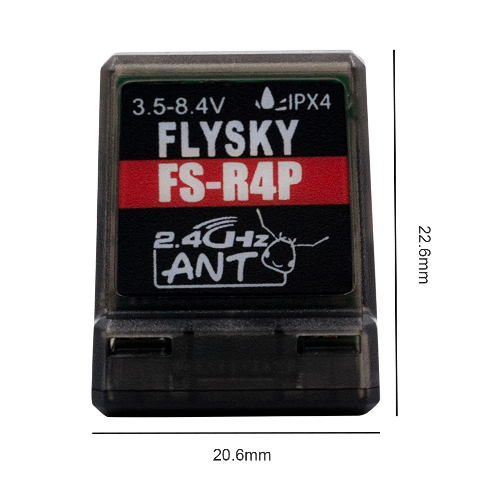 راديو محمول استقبال متعدد الوظائف Flysky FS-R4P ناقل موجات الراديو هوائي واحد ل FS-G4P FS-G7P FS-ST8 FS-MG41 FS-MG4