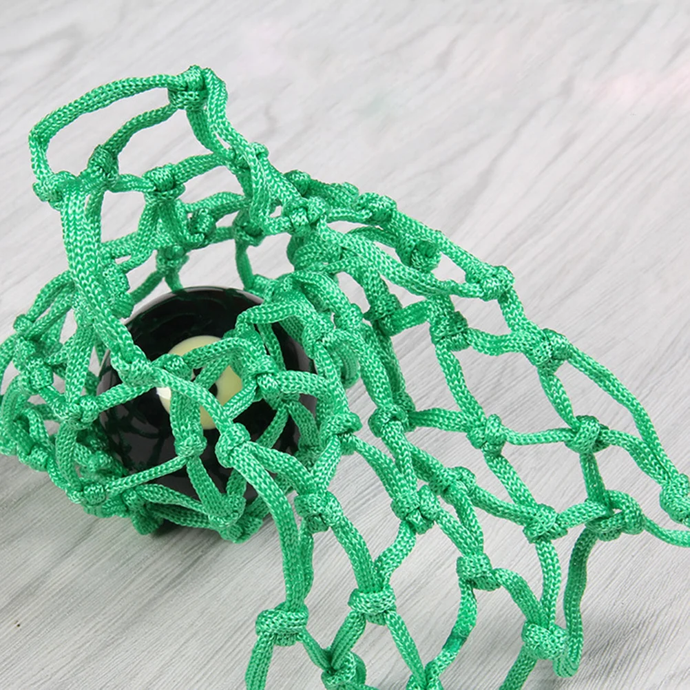 

6 шт., нейлоновый карман для бильярдного стола, зеленая прочная сменная сетчатая сумка для снукера, бильярдного стола, аксессуар с длительным сроком службы