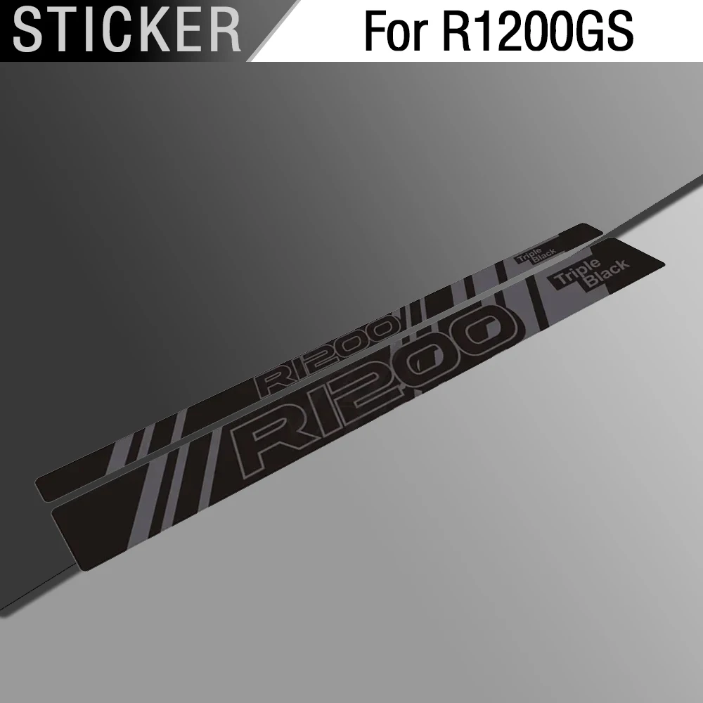

Для модификации приключенческого мотоцикла BMW R1200GS 2006-2011 годов, тройная черная версия, комплект светоотражающих наклеек на переднее и заднее колесо