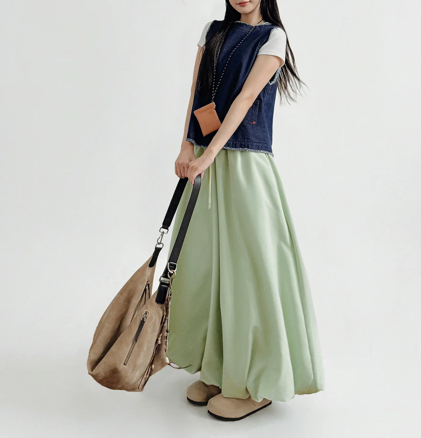 

Женские повседневные брюки Maden свободного кроя с широкими штанинами, эластичным поясом и шнурком, длинные, для весны и осени