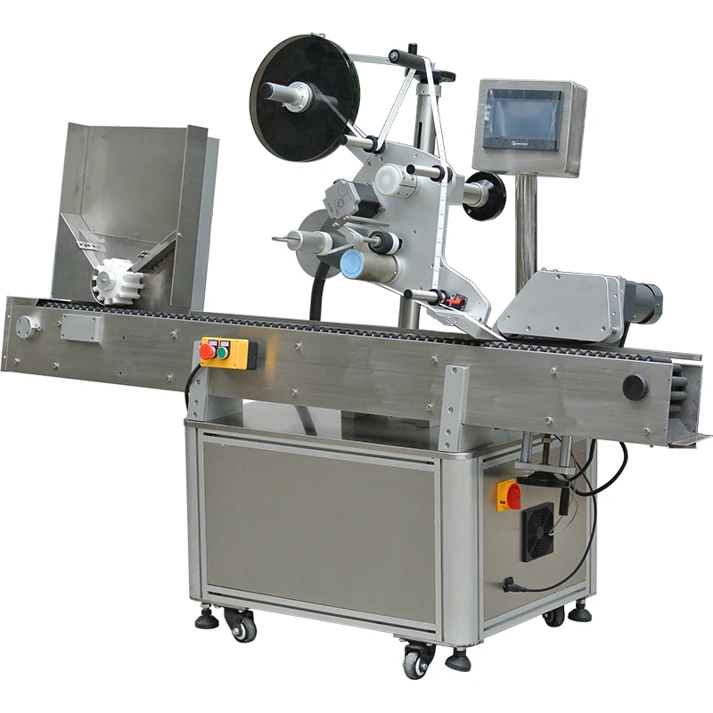 FOODLINE Chain Food Factory Central Label Machine Stable Sensor System Daily Fresh Bottle Labeling Gear