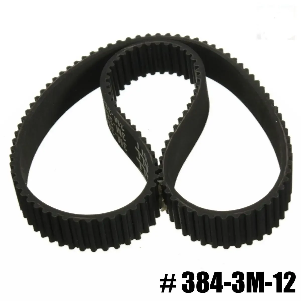 12mm HTD 384-3M-12 Drive Belt Kit Replacement For Electric Scooter Drive Belt Replacement Accessories Belt