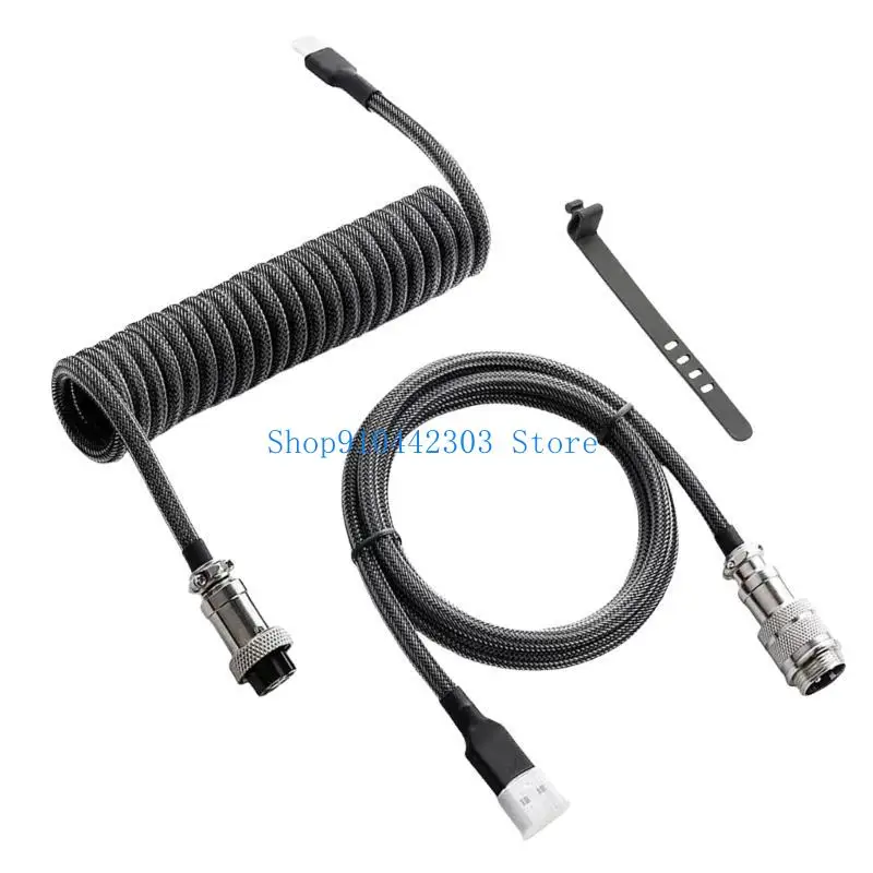 L4MD verbessert Gaming -Tastaturkabel -Kabel -Gaming Mechanical Keyboards USB -Kabel für optimale Leistungen Zubehör – Detail 5