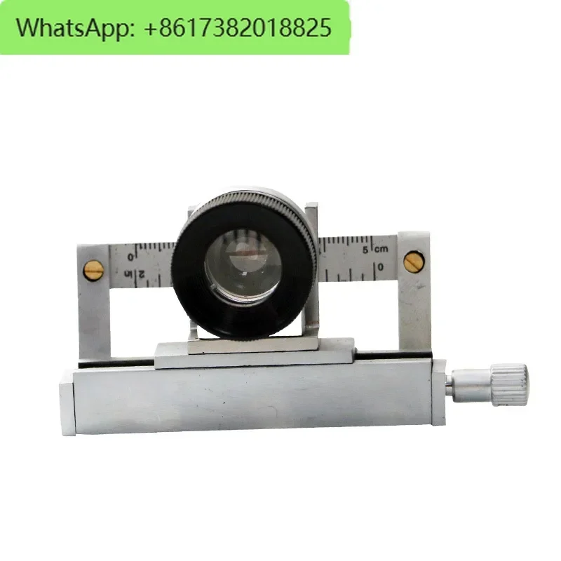 Y511B type textile density mirror magnifying glass 10 times 20 times with graduated fabric dual lens cloth mirror moving