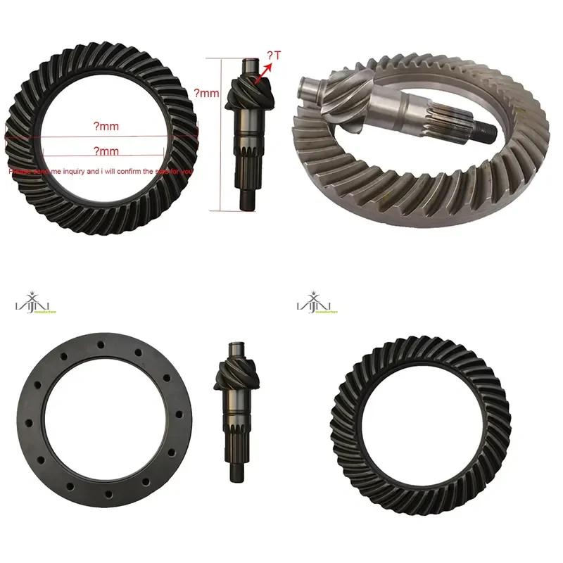 

AP01 NPR Differential Gear 6X37 6X39 7X39 7X41 7X43 Crown Pinion Gear for Isuzu