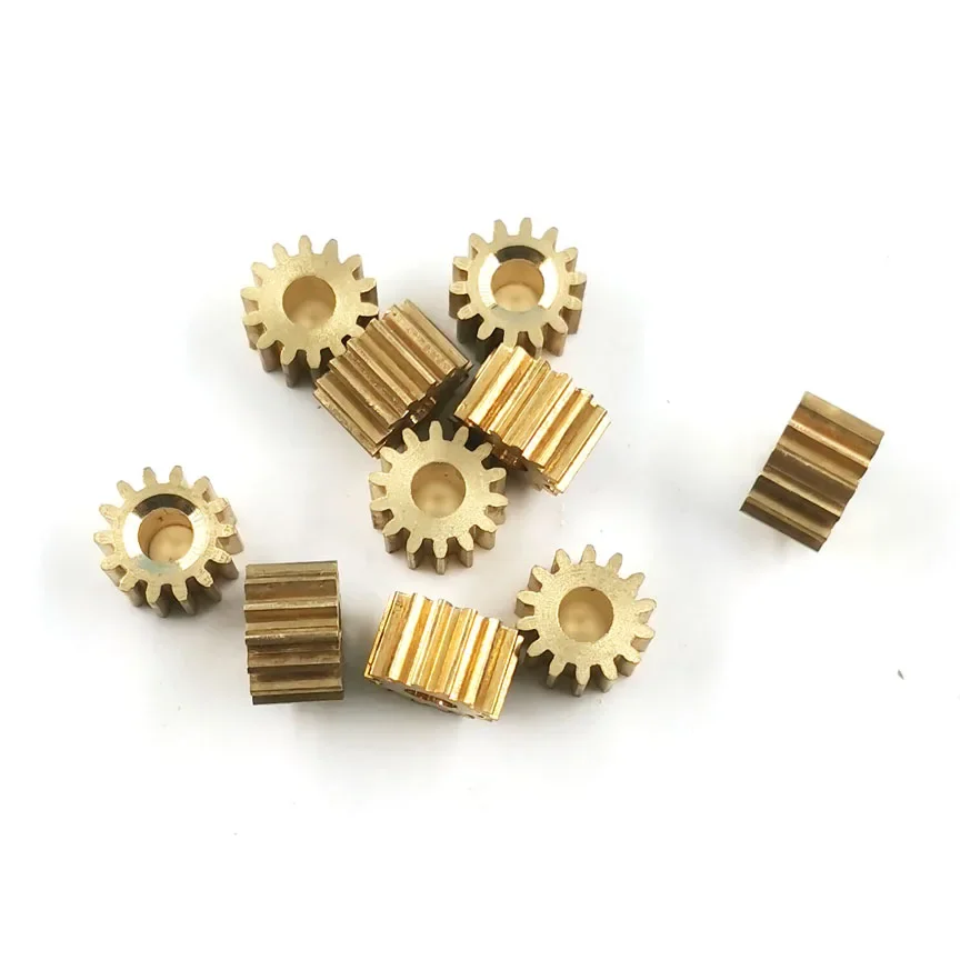 14T 3.17A 0.5M GEAR 14 Tooth 7.95MM 3.17mm Hole Main Shaft Metal Pinions Toy Accessories Model Accessories