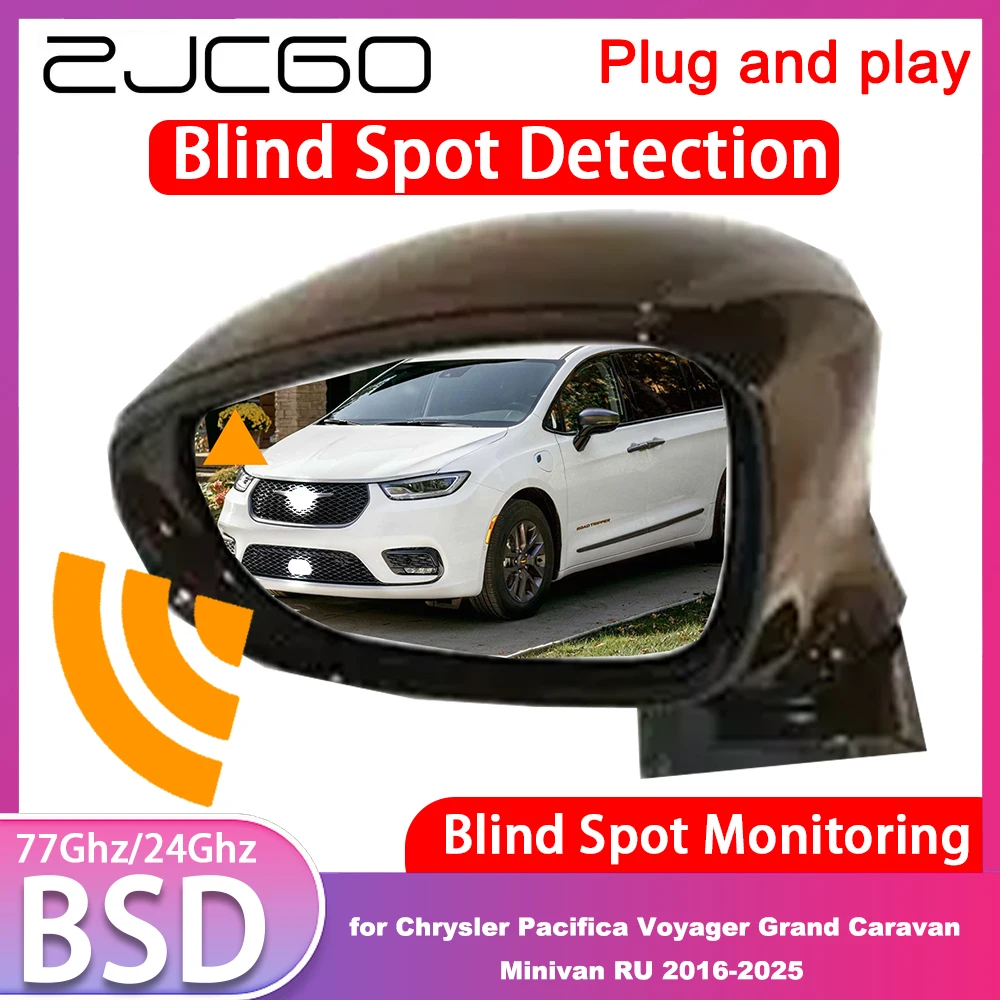 for Chrysler Pacifica Voyager Grand Caravan Minivan RU 2016-2025 OEM Blind Spot Detection Monitoring Warning Lane Assist System