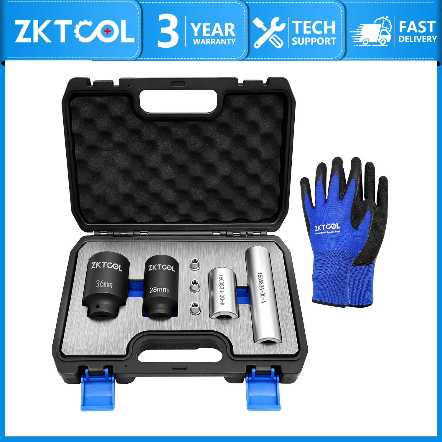 PT Sensor Removal Socket Set for Tesla Model 3 Y S X, Pressure Temp Tool Replace 1600833-00-A 1565836-00-A