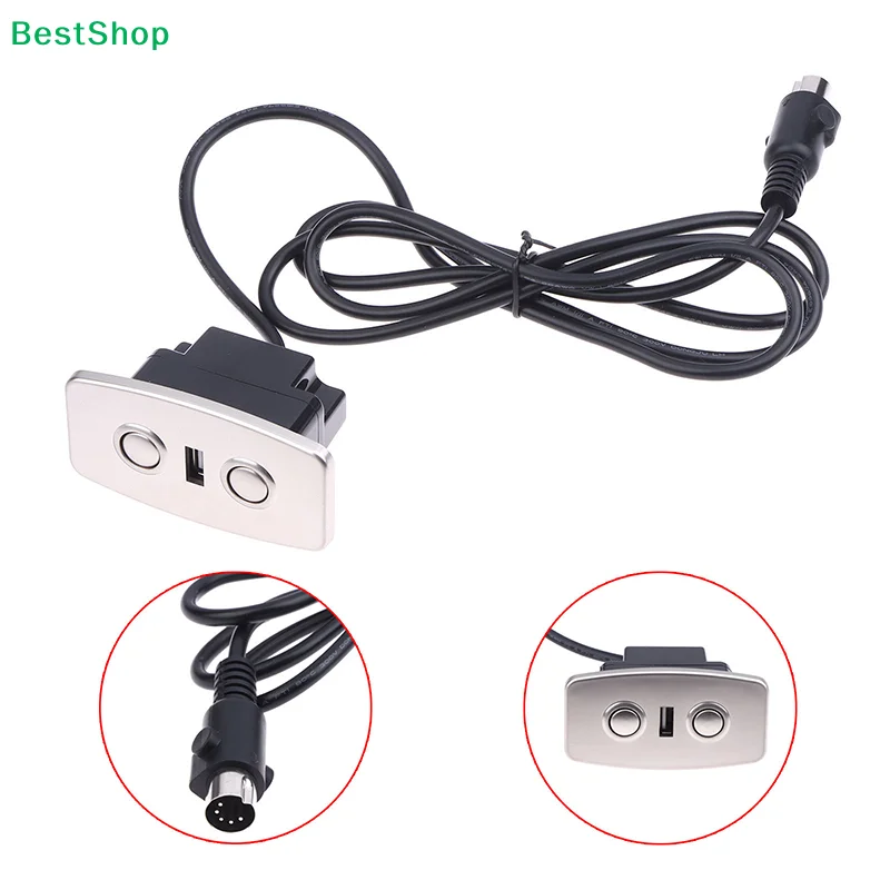Massage Recliner Switch Controller USB Socket Charging Straight 5 Pin Electric Sofa Recliner Remote Replacement