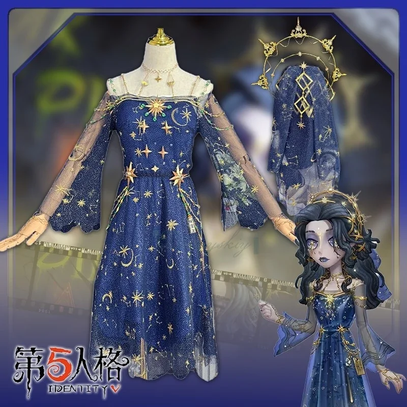 Costume de Cosplay de psychologue V Ada Mesmer, identité de jeu, magnifique uniforme éternel de rêve pour femme pour fête d'halloween, nouvelle collection 2025