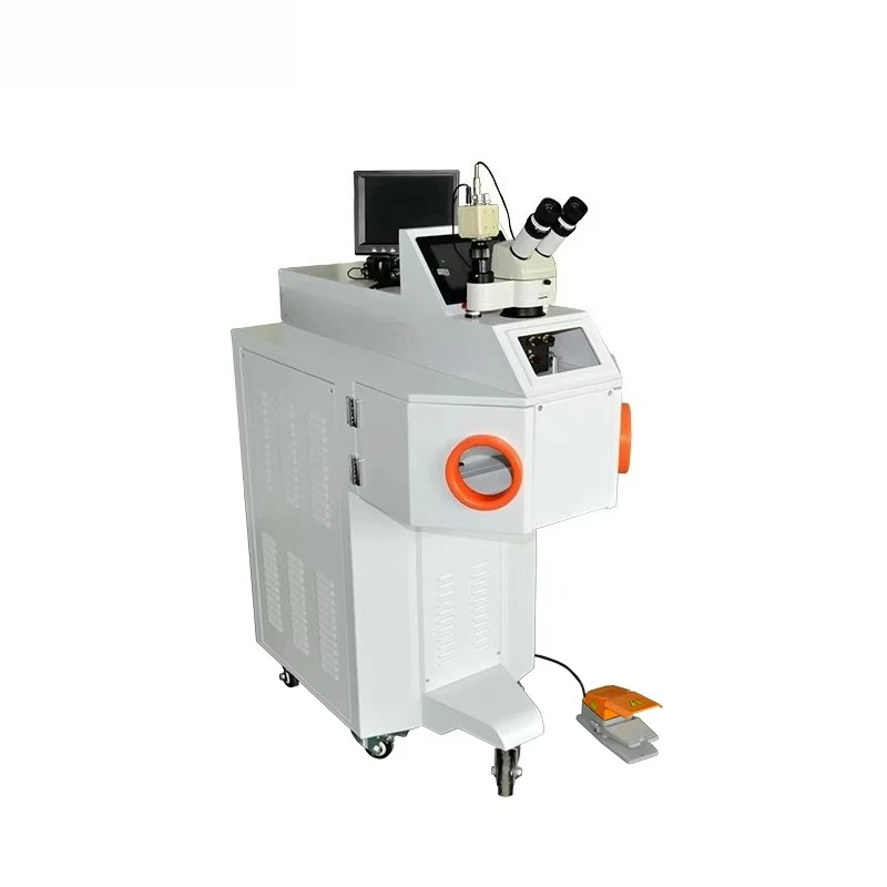 Jewelry Gold/Silver Spot Welder Bracket Type 200W 150W Laser Spot Welder for Fine Jewelry Repair Easy to Use