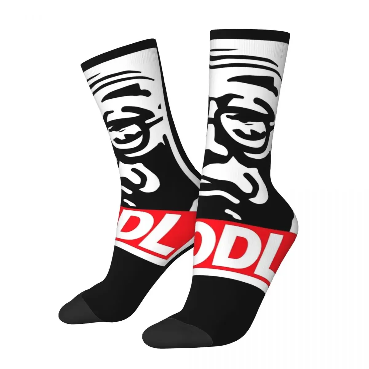 Happy Funny Men's Socks Hodl Satoshi Nakamoto Bitcoin Meme Merch Cute Funny Skateboard Sock All Season