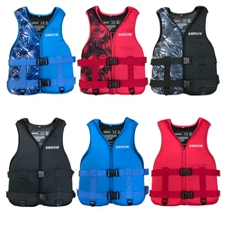 New Neoprene Life Jacket Adult Children Water Sports Buoyancy Vest Swimming Boating Surfing Fishing Rafting Safety Life Jacket