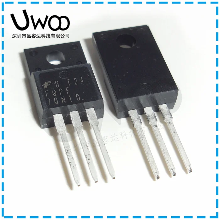 100% Original nuevo FQPF70N10 35A 100V TO-220F FQU3N50C 3N50C 3N50 2.5A 500V TO251