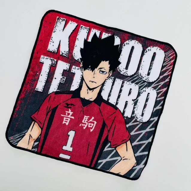 

Anime Haikyuu!! Shoyo Hinata Cosplay Support Group Hand Towel Facial Cleansing Tissue Ambitus