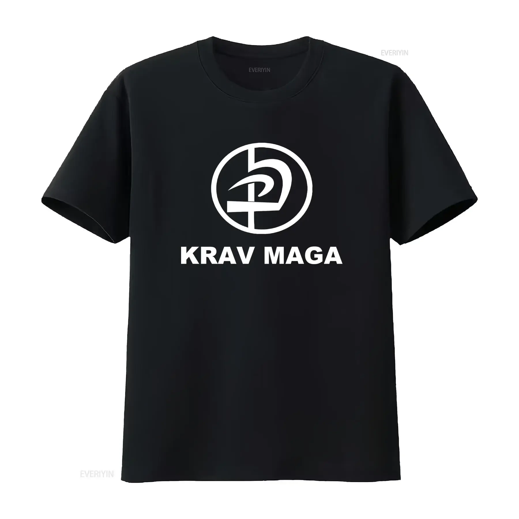 Camiseta feminina com logotipo de artes marciais Krav Maga, frases engraçadas, vintage, gráfico lavado, roupas casuais de designer, unissex, homme