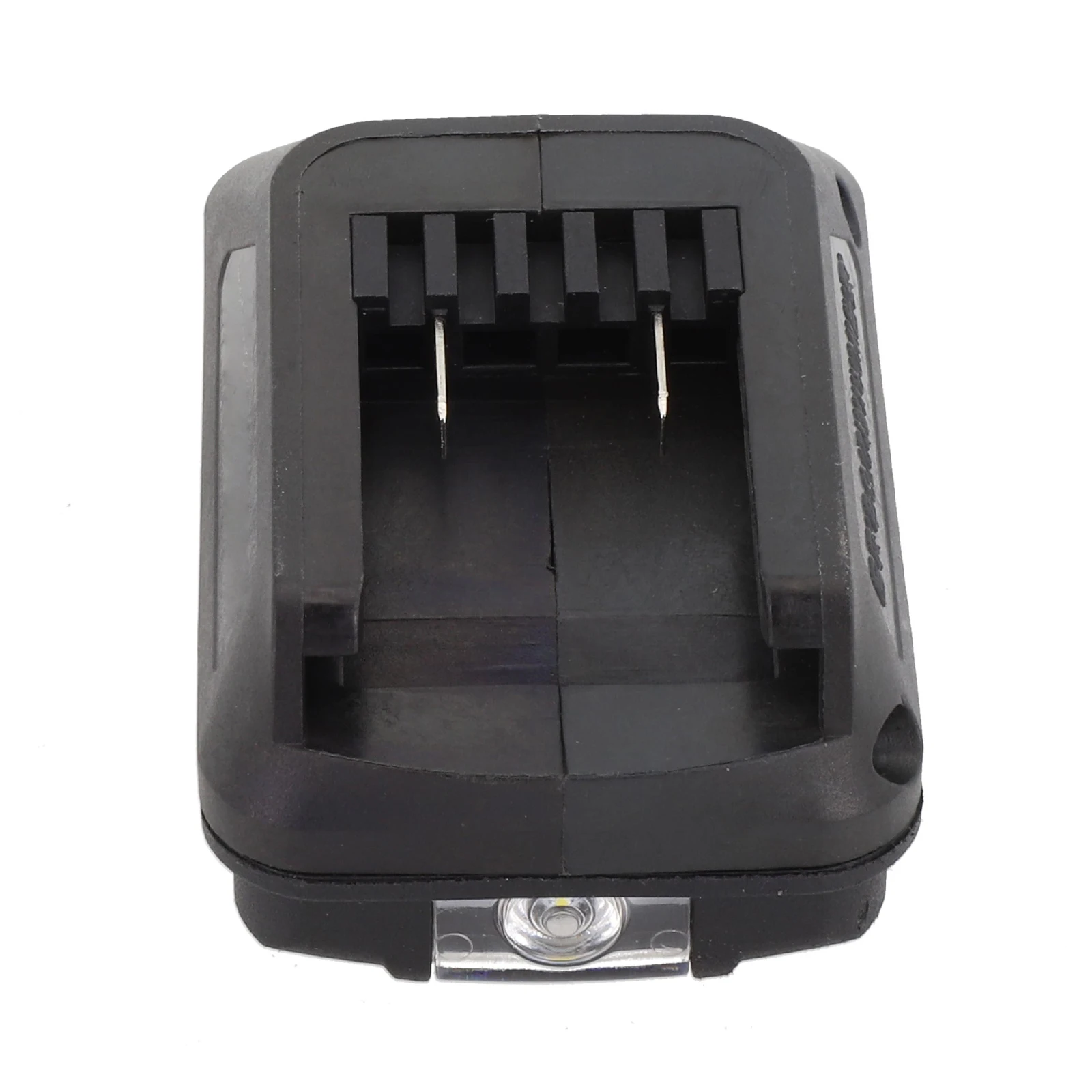 20V Battery Adapter Dual USB Adapter LED Work Light Power Source Anti-slip Design Built-in Battery Tool Buckles