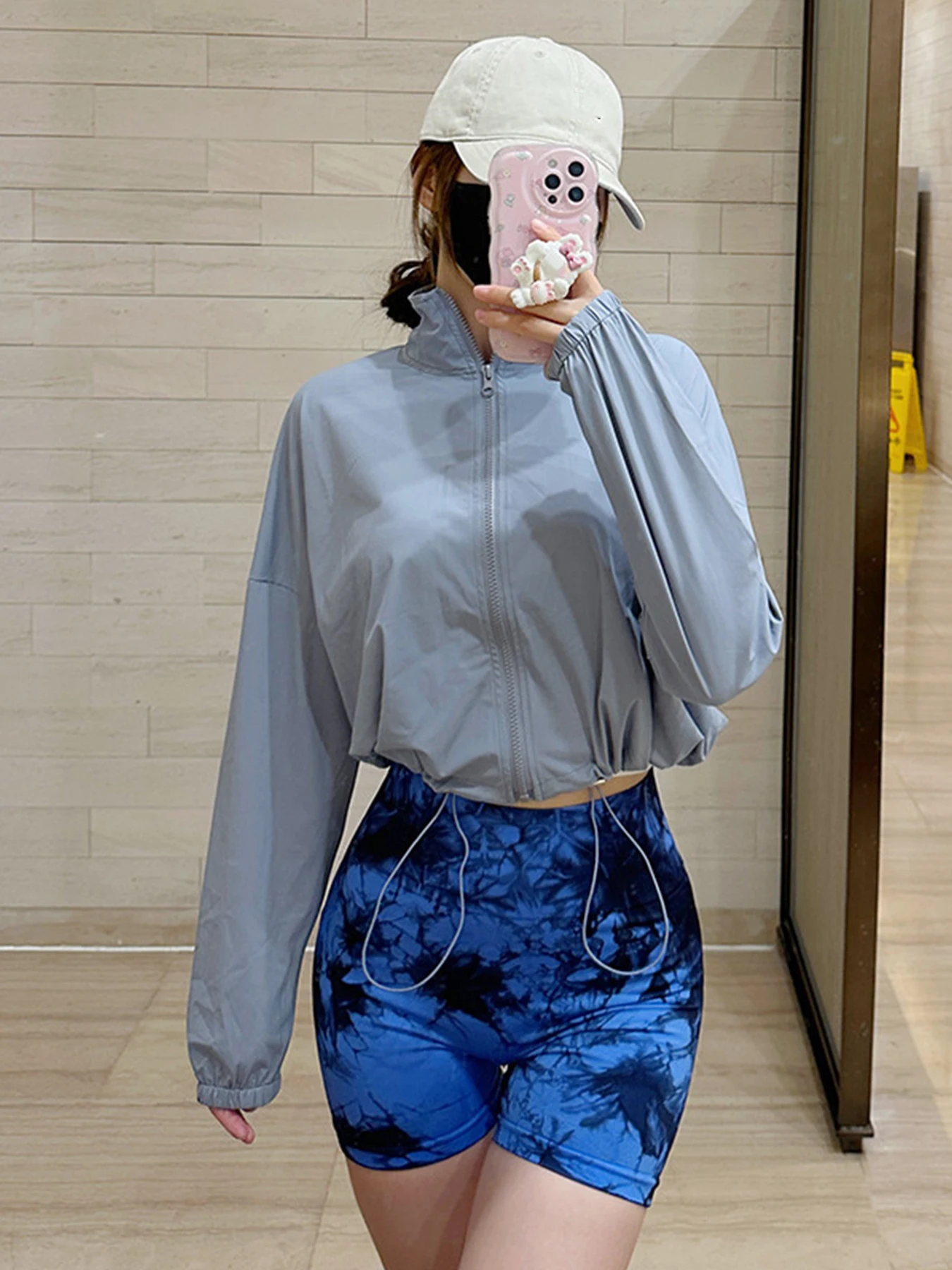 شورت نسائي لراكبي الدراجات النارية عالي الخصر - كفاف على شكل خوخ، مقاس نحيف، سريع الجفاف، قابل للتمدد لليوجا واللياقة البدنية في الهواء الطلق #4