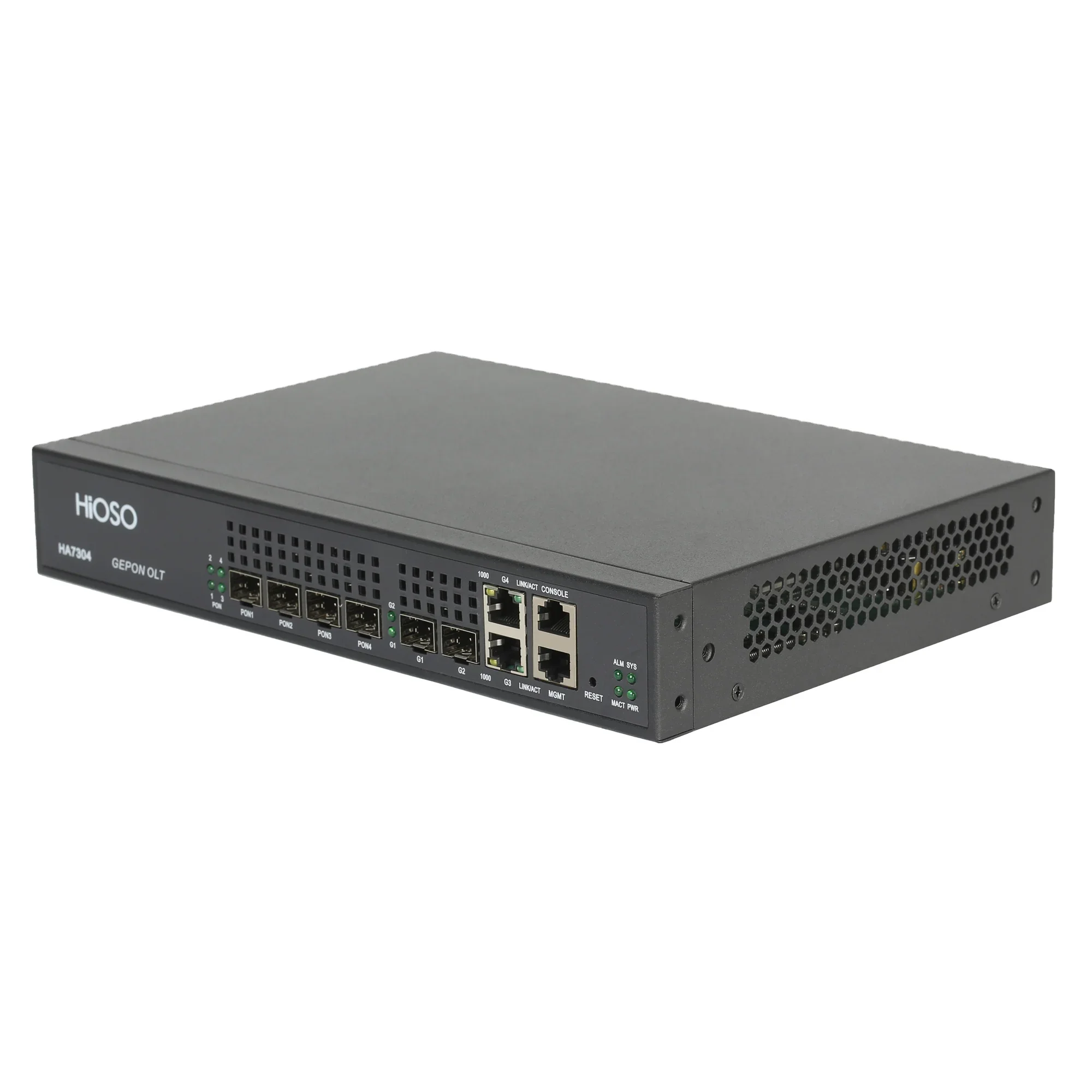 OLT MINI 4-port OLT EPON fiber optic appliance with 4 px20+++ modules