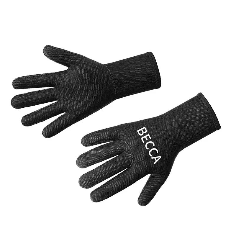 3mm Diving Fishing Gloves Winter Swimming Snorkeling Non-Slip Wear-Resistant Gloves Diving Catching Fish Supplies