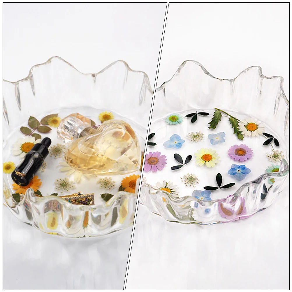 

Crystal Epoxy Resin Tray Mold Silicone Diy Flower Pot Mold For Craft Ornament Making Jewelry Accessories Handicraft