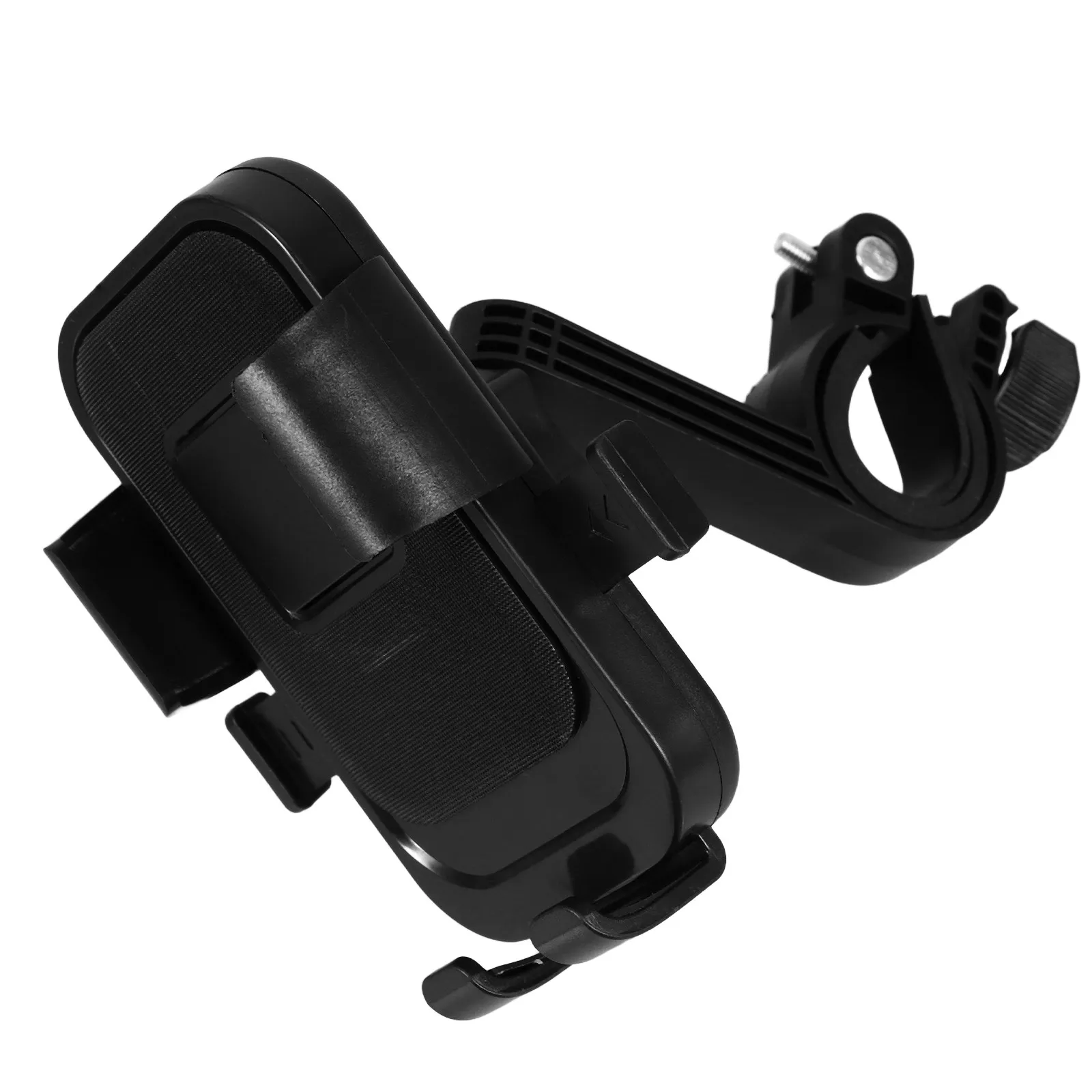 Motorcycle Phone Mount Bike Phone Holder Electric Scooter Bicycle Handlebar Cradle Shock Absorbing Adjustable Viewing Angle